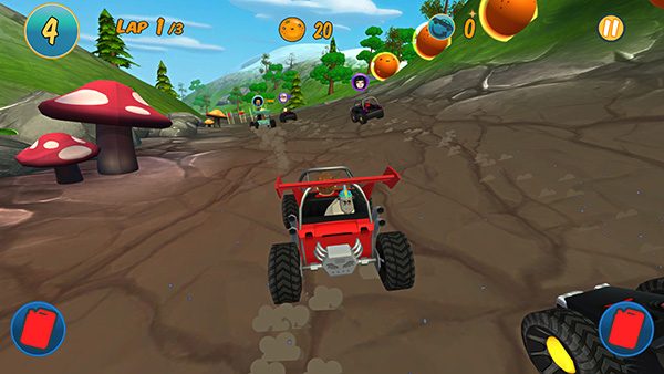 Rally Racers in-game screen image #1 