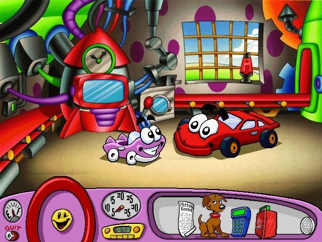 Putt-Putt Travels Through Time in-game screen image #1 