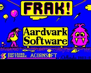 Frak! title screen image #1 