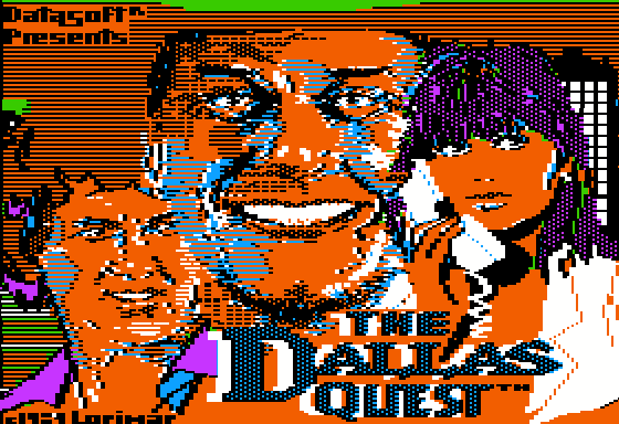 The Dallas Quest title screen image #1 
