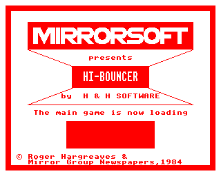 Hi Bouncer! title screen image #1 