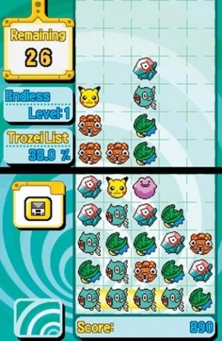 Pokémon Trozei!  in-game screen image #1 