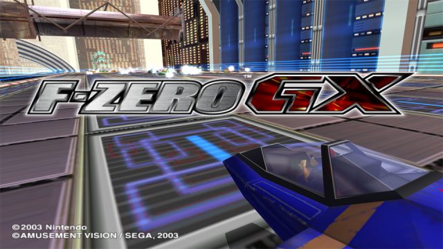 F-Zero GX title screen image #1 