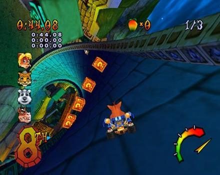 Crash Nitro Kart  in-game screen image #1 