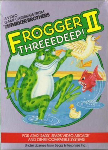 Frogger II: ThreeeDeep!  package image #1 