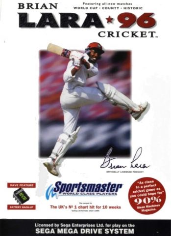Brian Lara Cricket '96  package image #1 