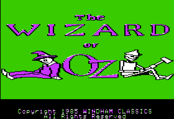 The Wizard of Oz  title screen image #1 