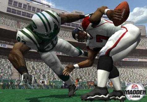 Madden NFL 2005 in-game screen image #1 