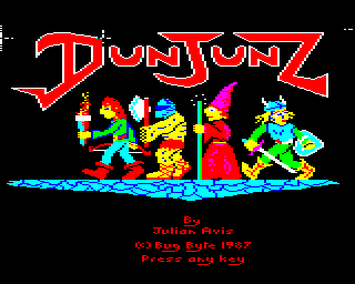 Dunjunz title screen image #1 