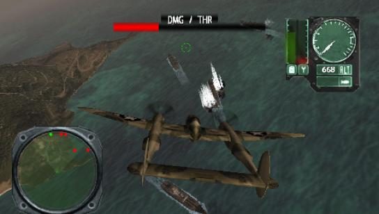 WWII: Battle over the Pacific in-game screen image #2 