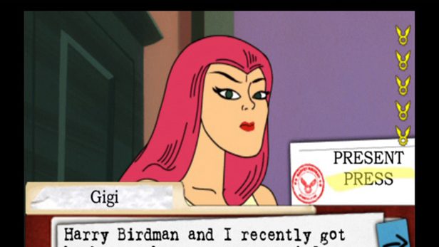 Harvey Birdman: Attorney at Law in-game screen image #1 