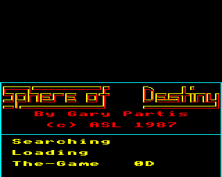 Sphere of Destiny title screen image #1 