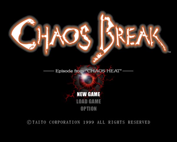 Chaos Break  title screen image #1 