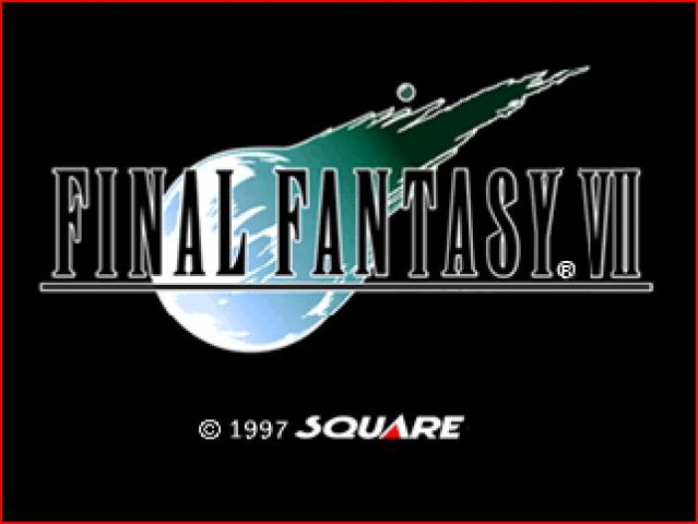 Final Fantasy VII  title screen image #1 