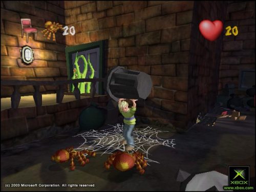 Grabbed by the Ghoulies in-game screen image #2 
