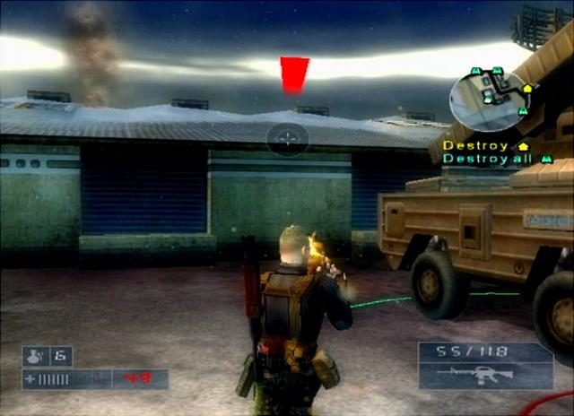Mercenaries: Playground of Destruction  in-game screen image #1 