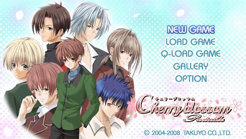 Cherryblossom  title screen image #1 