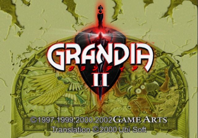 Grandia II title screen image #1 
