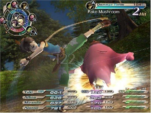 Grandia III in-game screen image #1 