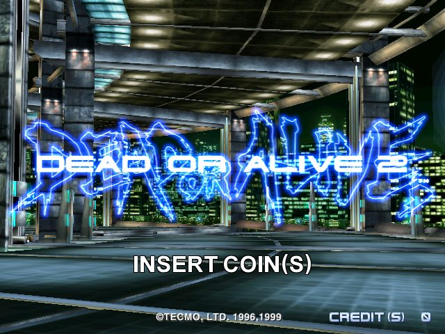 Dead or Alive 2  title screen image #1 