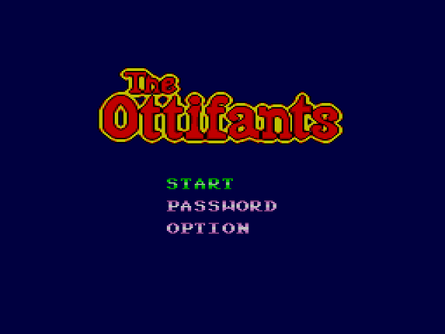 The Ottifants title screen image #1 