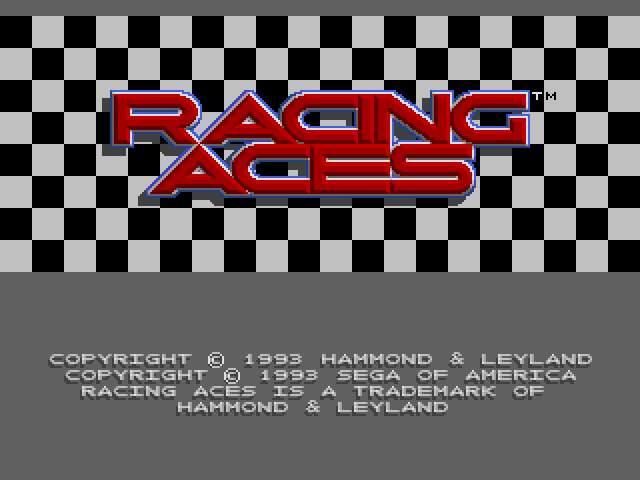 Racing Aces  title screen image #1 