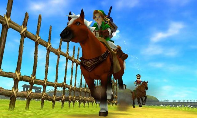 The Legend of Zelda: Ocarina of Time 3D in-game screen image #1 