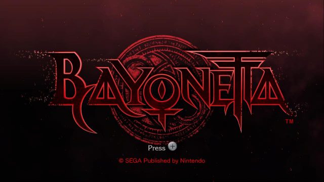 Bayonetta  title screen image #1 