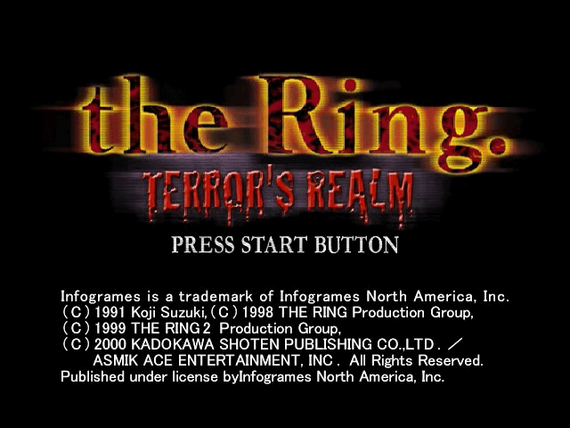 Ring  title screen image #1 