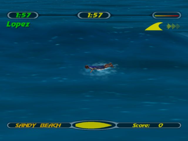 Championship Surfer in-game screen image #1 