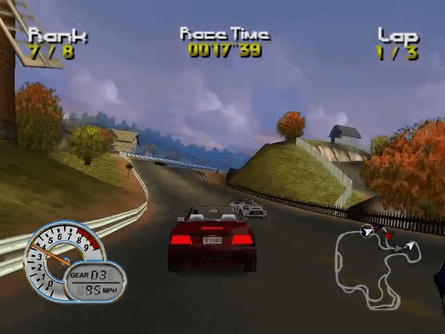 Roadsters in-game screen image #1 