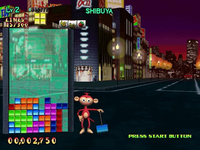 Sega Tetris in-game screen image #1 