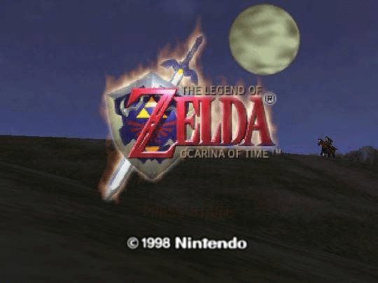 The Legend of Zelda: Ocarina of Time: Master Quest title screen image #1 
