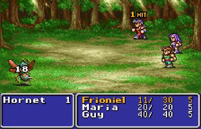 Final Fantasy II  in-game screen image #1 