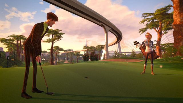 Powerstar Golf in-game screen image #1 