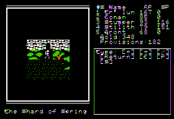 The Shard of Spring in-game screen image #1 