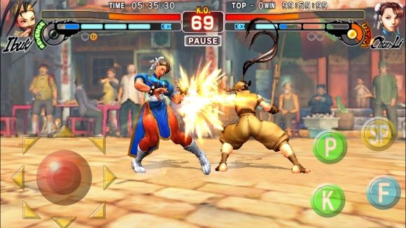 Street Fighter IV in-game screen image #1 