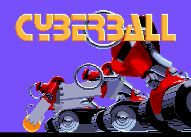 Cyberball  title screen image #1 