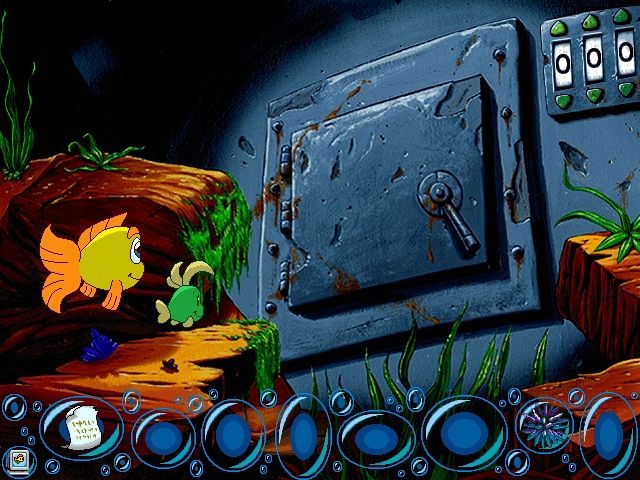 Freddi Fish 4: The Case of the Hogfish Rustlers of Briny Gulch in-game screen image #1 