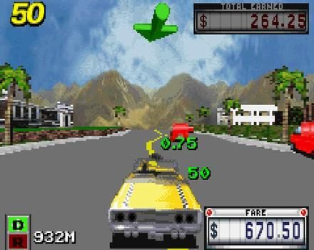 Crazy Taxi: Catch a Ride  in-game screen image #1 