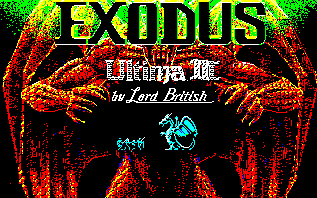 Ultima III: Exodus title screen image #1 