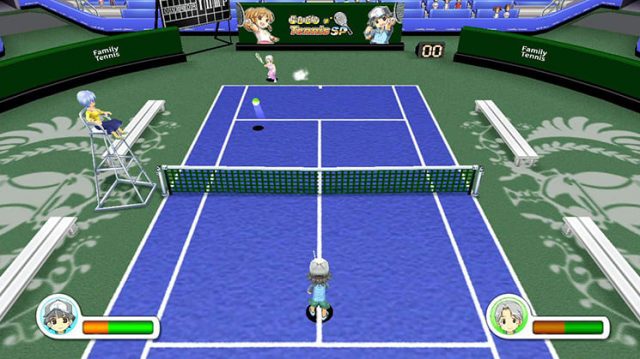 Family Tennis SP  in-game screen image #1 