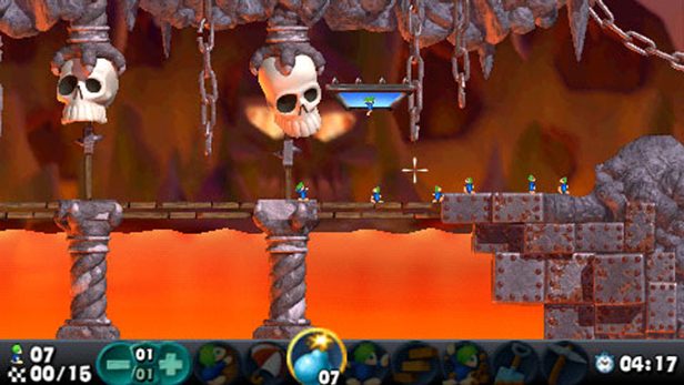 Lemmings in-game screen image #2 