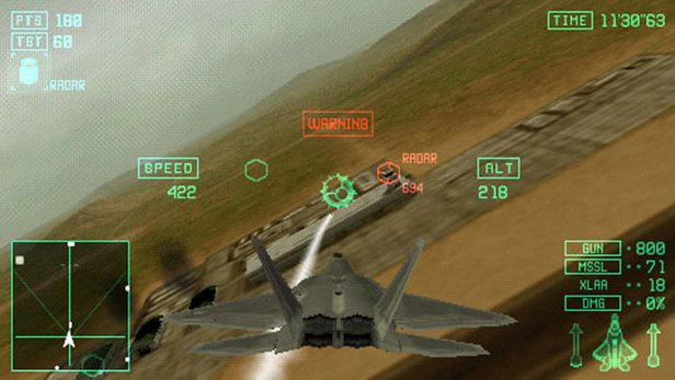 Ace Combat X - Skies of Deception  in-game screen image #1 