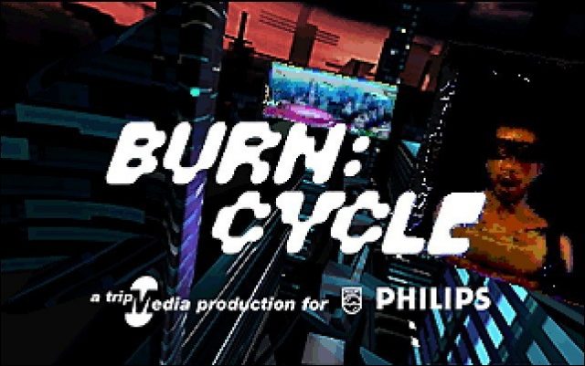 Burn:Cycle  title screen image #1 