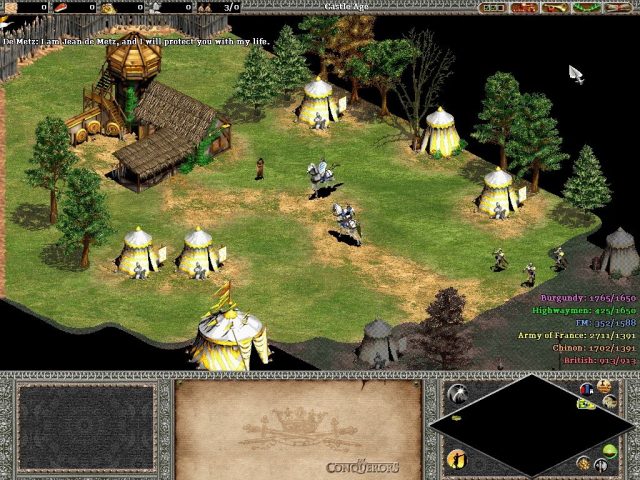 Age of Empires II: The Age of Kings  in-game screen image #1 