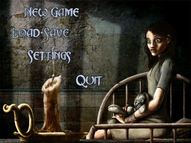American McGee's Alice  title screen image #1 