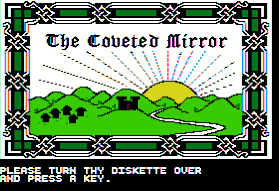 The Coveted Mirror title screen image #1 
