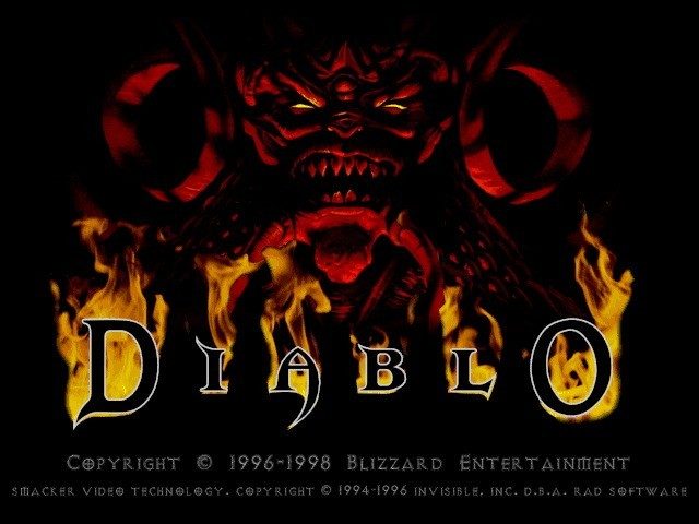 Diablo title screen image #1 