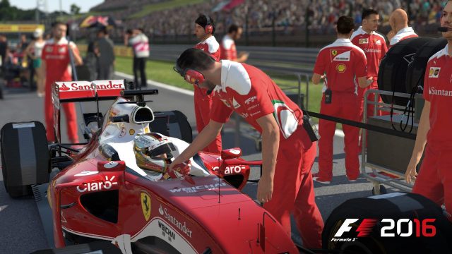 F1 2016 in-game screen image #1 